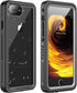 iPhone 7/8 Plus Waterproof Case - Shockproof, Sandproof, Dirtproof IP68, Full Body Protection, Black/Clear......