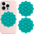 2PCS Round Silicone Suction Phone Case Adhesive Mount, Strong Grip Holder for Selfies & Shooting Videos, Anti-Slip, Durable, Easy to Use, iPhone &...