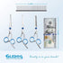 GLADOG Professional 5 in 1 Dog Grooming Scissors Set with Safety Round Tips, Sharp and Heavy-duty Pet Grooming Shears for Cats...