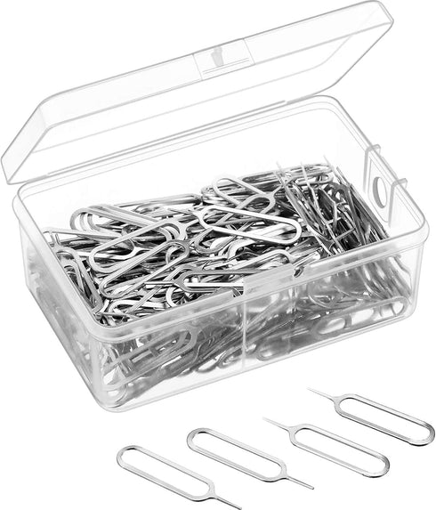 Tatuo 300 Pack Sim Card Tray Removal Tool Sim Card Eject Pin Opening Removal Tool Needle Compatible with Most Phone Models Pads Smartphone Devices...