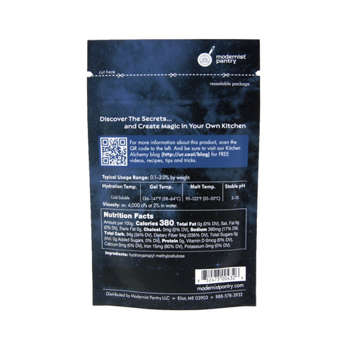 Methylcellulose - Methocel® E4M ? Non-GMO ? Vegan ? OU Kosher Certified - 50g/2oz...