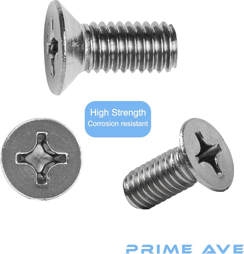 Stainless Steel Brake Disc Rotor Screws Compatible/Replacement For Acura & Honda 936-000-601-40-H (Pack of 4)...