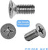 Stainless Steel Brake Disc Rotor Screws Compatible/Replacement For Acura & Honda 936-000-601-40-H (Pack of 4)...