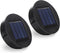 Replacement Solar Light Parts, 2 Pack Solar Lights Replacement Top 3.15in, 8 lumens LED Solar Panel Lantern Lid Lights, Outdoor Lantern Solar Repl...