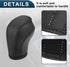 Gear Shift Knob Cover for Buick Lacrosse 09-12 with Black Stitches Durable | Interior Transmission Shifter Boot Lever Cover Black Faux Leather 1 P...