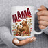 Woodland Mama Bear Ceramic Coffee Mug, Nature Forest Mom Birthday Cup, Mother's Day Gift (15oz)...