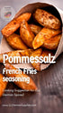 Generic French Fries Seasoning, 4 Packs of 0.34 oz Each, German Style, All Natural, Pommes Wuerzsalz, Potato salt, Potato seasoning...