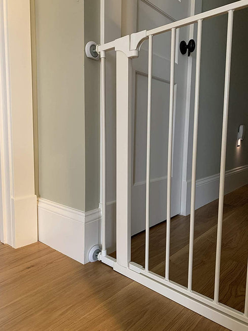 Wall Saver Protects Walls from Baby Gate Damage - Makes Safety Gates More Secure - for Walk Thru Pressure Mounted Gates - for Childproofing, Pet P...