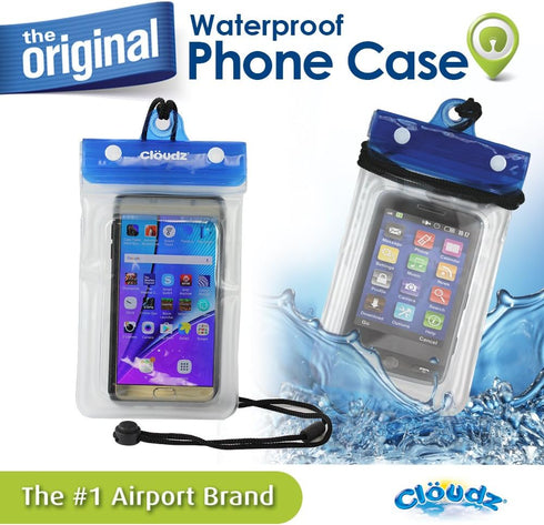 Cloeudz Waterproof Cell Phone Case Clear...