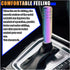 5" Heavy Weighted Shifter Knob, Universal Aluminum Alloy Car Gear Lever Metal Stick Shift Handle, Shifter Knobs Retainer for Manual Automatic Vehi...