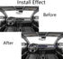 Lanyun Compatible with Toyota Tacoma A/C Vent Ring Outer Trim Decoration Covers fit 2016-2021 Tacoma a/c Outlet Vent Accessories Blue...
