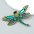 Cute Dragonfly Lapel Brooch Pin for Women Girls Cubic Zirconia Australia Rhinestone Pins Clip Sweater Scarves Jackets Dress Badge Backpacks Brooch...