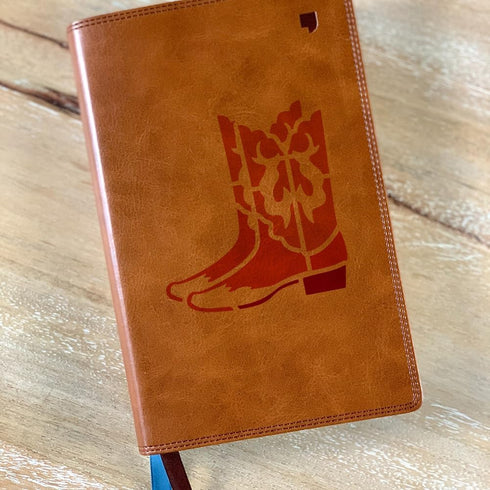 FINGERINSPIRE Cowboy Boots and Hat Painting Stencil 8.3x11.7" Cowgirl Boot with Spur Big Stencil Western Cowboy Themes Stencil Reusable Shoes Spra...