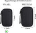 Organizer Travel Case, Bevegekos Small Carrying Tech Kit for Electronics and Accessories, Waterproof ( Black)......