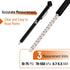 UNCO- Pencil Tire Pressure Gauge, 2 Pack, Black, Tire Gauges for Tire Pressure, Air Pressure Gauge for Tires, Air Gauge Tire Pressure, Car Tire Pr...
