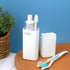 2 Pcs Travel Toothbrush Holder Case with Ventilation Hole Portable Toothbrush Case Covers Travel Toothbrush Cup with Cover Storage Container Compa...