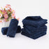 Homaxy 12 Pack Kitchen Dish Cloths (10 x 10 Inches, Navy Blue), Super Soft and Absorbent Coral Velvet Dish Towels, Nonstick Oil Fast Drying Microf...