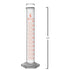 100ml Graduated Cylinder, Borosilicate 3.3 Glass, Single Metric Scale, Class B, Karter Scientific 246I7 (Pack of 2)...