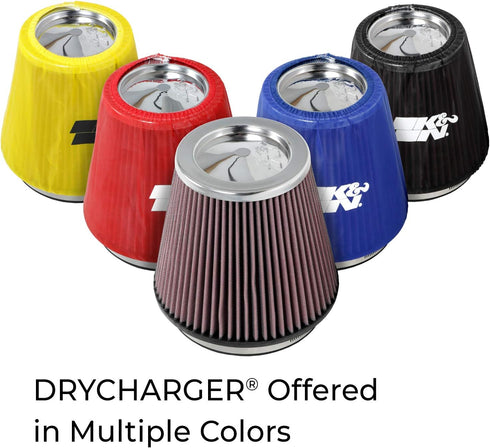 K&N PL-8007DK Black Drycharger Filter Wrap - For Your K&N PL-8007 Filter...