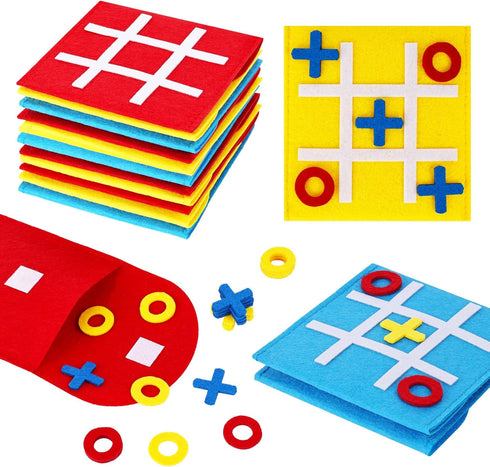 LovesTown 30PCS Tic Tac Toe Board Game, Mini Strategic Board Game for Kids Family Classic Educational Toys Indoor Party Game for Goodie Bag Stuffe...