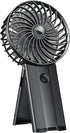 Handheld Portable Mini Fan Rechargeable: Small Hand Personal Fans Tripod 4 Speed Wind Cooling Air Cool Blow for Travel Face lash Indoor Outdoor De...