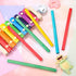 24 Pieces Rhythm Sticks Rhythm Music Lummi Sticks Classroom Rhythm Instruments Musical Sticks 4 Colors Wood Sticks for Girls Boys Classroom Play (...