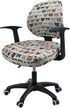 Office Chair Cover Computer Desk Chair Covers Stretchable Anti-Dust Universal Split Rotating Swivel Chair Slipcover Protector 2 Piece, Cute Cats, ...