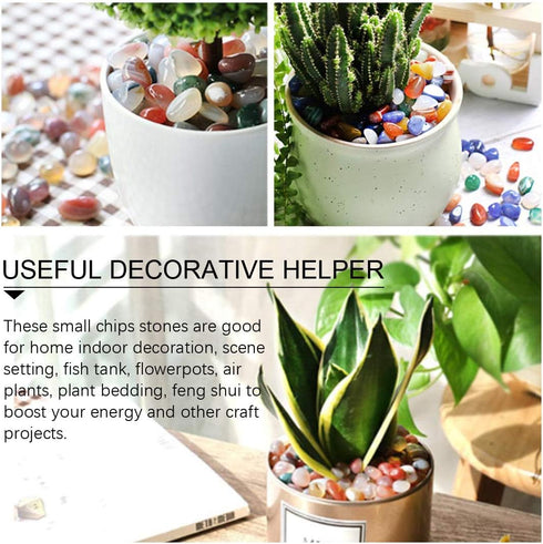 Hilitchi Glass Stones Gemstones Flat Glass Marbles for Event Weddings Birthday Christmas Decoration Vase Fillers Table Scatter...