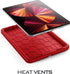 Poetic TurtleSkin Heavy Duty Case Designed for iPad Pro 11 Inch / 4th & 3rd Gen, Kids Friendly Silicone Cover Case, Red...