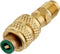 Senville R410A Adapter 5/16" SAE Female to 1/4" SAE Male Vacuum Service Port for Mini Split Air Conditioners...