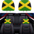2 Pack Headrest Covers for Jamaica Flag, Seat Cover Accessories Car Headrest Protector Universal Fit to All Car/Truck Models (Jamaica)...