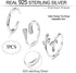 ADRAMATA 3Pcs 925 Sterling Silver Toe Rings for Women Moonstone Mood Rings Set Color Change Adjustable African Toe Rings Finger Nail Rings Summer ...