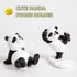 Kawaii Phone Stand for Desk,Adjustable Compatible with Smartphones and Tablets,Cute Panda Smartphone Stand,Kawaii Room Decor Aesthetic (White)...
