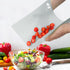 ZVP Flexible Plastic Cutting Board Set of 5 Gradient Color, Colorful Chopping Boards, BPA Free Mats, Non-Slip, Dishwasher Safe, 15x12 Inch, Gray N...