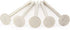 Diamond Grinding Bits 2.35mm Shank T Shape Head 8mm engraving burrs Pack of 10 Pcs...