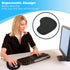 Mouse Pad with Wrist Support,Ergonomic Desktop Mouse Pad with Comfortable Gel Wrist Rest and Non-Slip PU Base for Easy Typing Pain Relief for PCs,...