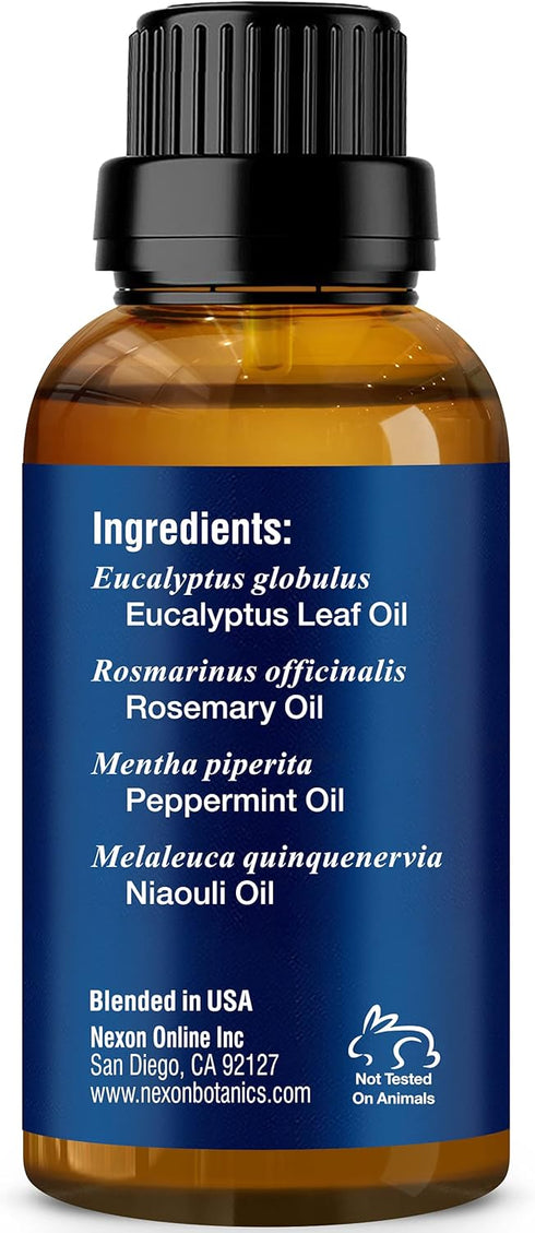 Breathe Essential Oil Blend 30 ml - Breath Easy Essential Oil Sinus Relief - Breathe Ease Essential Oils for Humidifier, Diffuser, Aromatherapy - ...