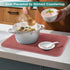 GeeRic Microfiber Dish Drying Mat, Super Absorbent Kitchen Dish Drying Pad, Reversible for Countertop, 15*20 inch Red...