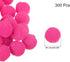 MECCANIXITY Pom Felt Balls Felting Fabric 1.5cm 15mm Rose Red for Home Crafts Project DIY Pack of 300...