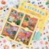 Kawaii Cartoon Bear Journaling Stickers - 100 Sheets Cute Rabbit Animal Transparent PET Scrapbooking Clipping Supplies Calendar Decals Sticker for...
