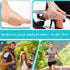 SATINIOR 30 Pcs Foot Pads for Dancer Sesamoiditis Pads for Feet Large Area Corn Pads Metatarsal Pads Felt Forefoot Cushion Pads Dancers Pads for M...