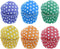 Bakery Crafts Polka Dot Baking Cups - 300-2" Cupcake Liners with White Spots, Purple, Blue, Green, Yellow, Orange, Red, Greaseproof Paper Cases fo...