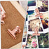 Ciieeo 30pcs Thumbtack Clip Clips Gold Decor Sticky Notes Push Pin Cork Board Photo Clip Decorative Thumb Tacks Cubicle Hooks for Fabric Walls Art...