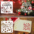 Christmas Stencils for Painting, Drawing Stencils for Christmas Craft Supplies Card Making Kit for Adults, Christmas Holiday Stencils for Spraying...