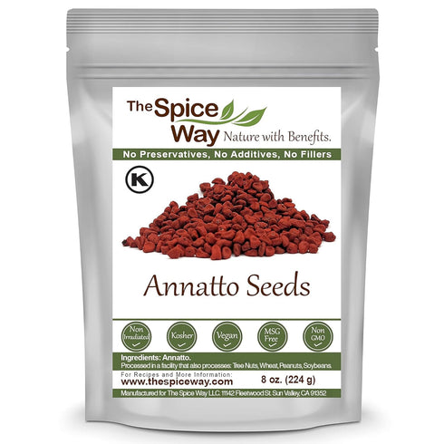 The Spice Way Annatto Seeds - (8 oz) also known as achiote seed...