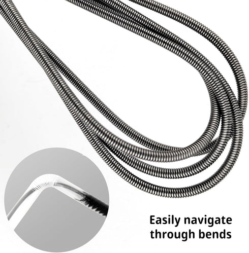 60 Inch Aquarium Filter Hose Brush+8 Inch Nylon Tube Cleaner Brush Set,Stainless Flexible Tube Cleaning Long Brush for Lab Fish Tank Aquarium and ...