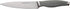 Rachael Ray Cutlery Japanese Stainless Steel Knives Set with Sheaths, 6-Inch Utility Knife and 5-Inch Serrated Utility Knife, Gray...
