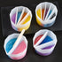 Cayway 18 PCS Split Cup for Paint Pouring, Art Split Cup Acrylic Paint Pour Split Cup Resin Pouring DIY Making Painting Tools, Resin Mixing Cups P...