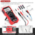 Digital Multimeter Tester, TRMS 4000 Counts Volt Meter Auto-Ranging Fast Tester, Measures Voltage Current Resistance Diodes Continuity Capacitance...