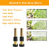 Hourleey 2 Pcs 5" Heavy Duty Brass Nozzles, Brass Jet Sweeper Garden Hose Nozzle, 3/4" GHT Nozzles for Garden Watering, Car and Pet Washing...